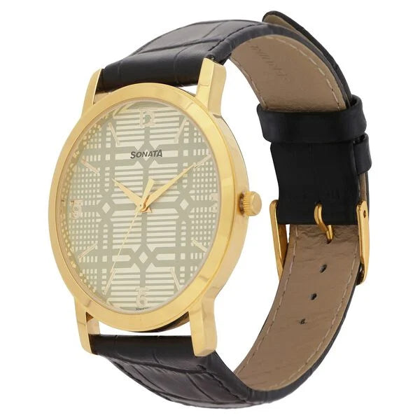 SON 99701YL03 UTSAV SONATA GENTS WATCH SON 99701YL03 UTSAV SONATA GENTS WATCH